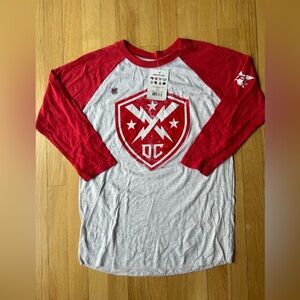 🏈 DC Defenders Small Baseball Tee XFL Football